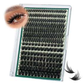 KEYYOU Spiky Manga Lash Clusters front view packaging