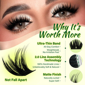 KEYYOU super hold mascara brush included in the kit
