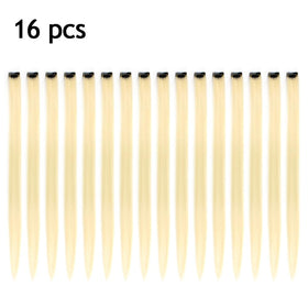 KGBFASS Clip-in Hair Extensions 22 Inch Color 613 in vibrant light