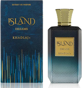 KHADLAJ Island Dreams Extrait de Parfum 3.4 oz front view