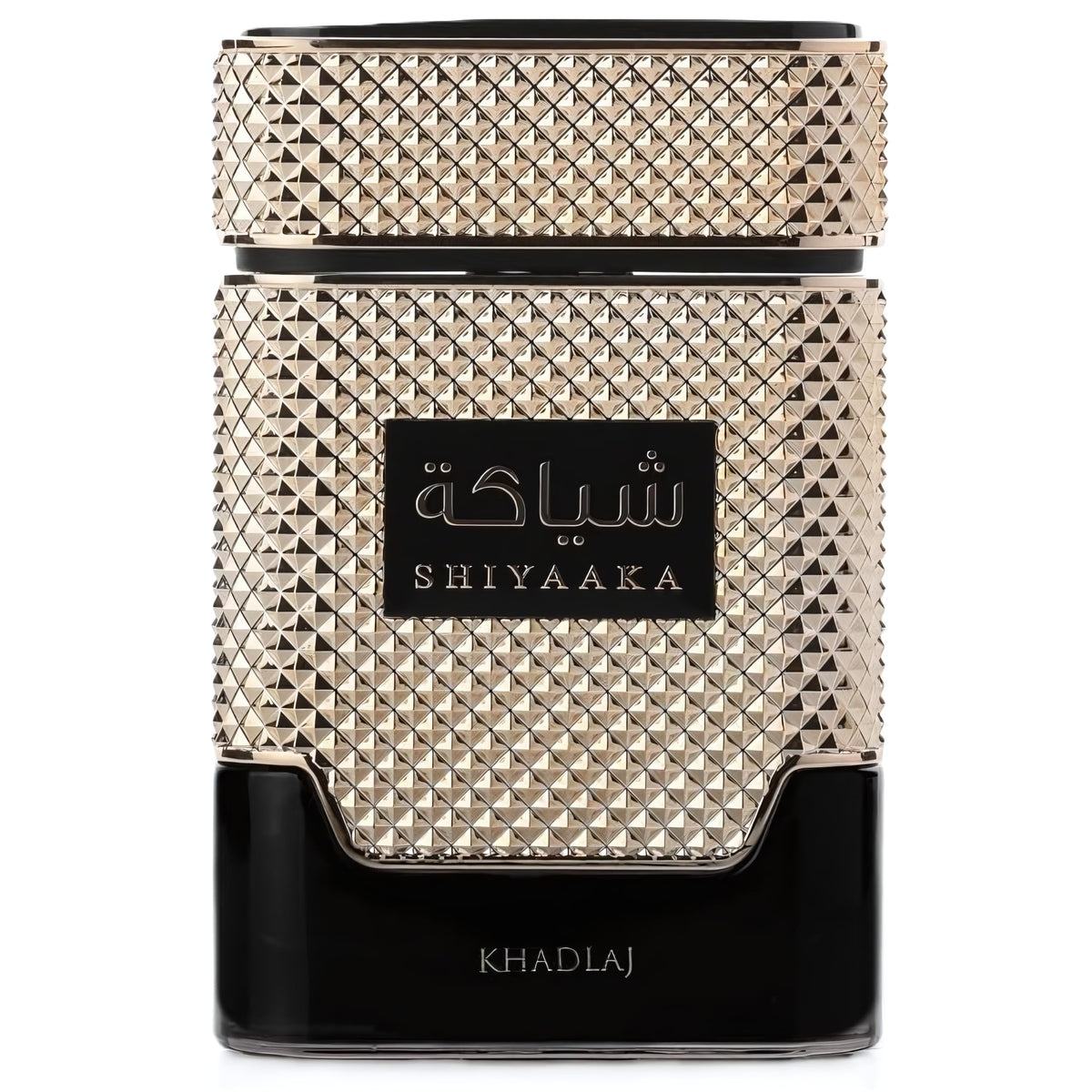 KHADLAJ Shiyaaka Gold Eau De Parfum 3.4 oz front view