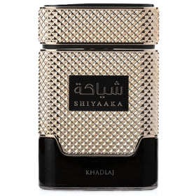 KHADLAJ Shiyaaka Gold Eau De Parfum 3.4 oz front view