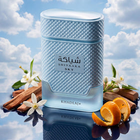 KHADLAJ Shiyaaka Sky fragrance notes chart