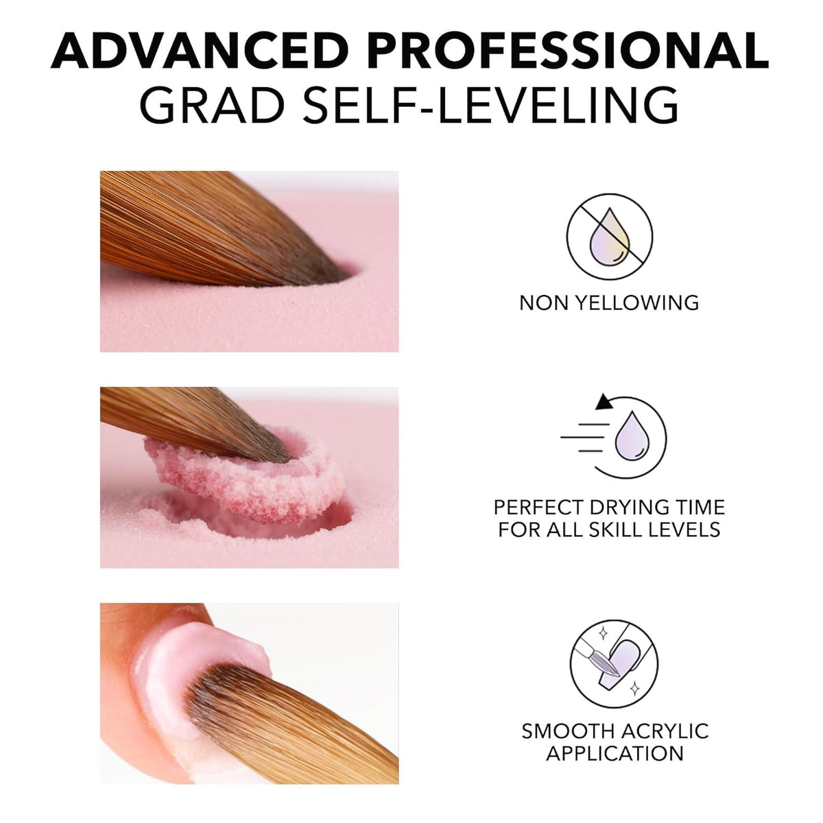 KIARA SKY EMA Liquid Monomer with acrylic application tools