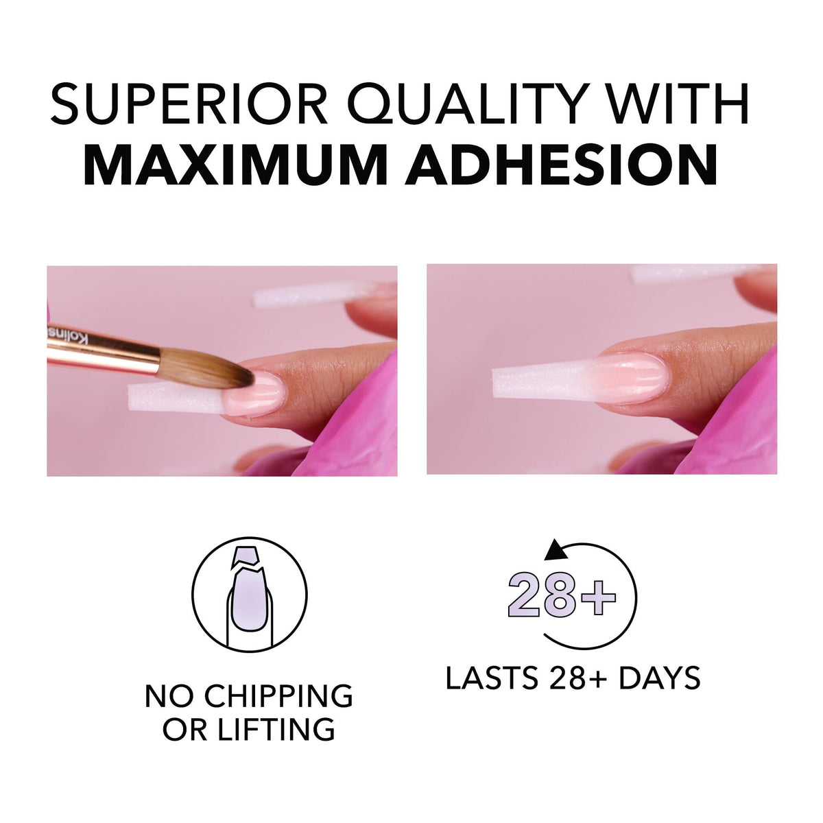 KIARA SKY EMA Monomer in a nail salon setup