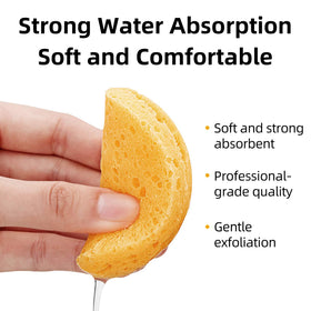 kickleen facial sponges packaging