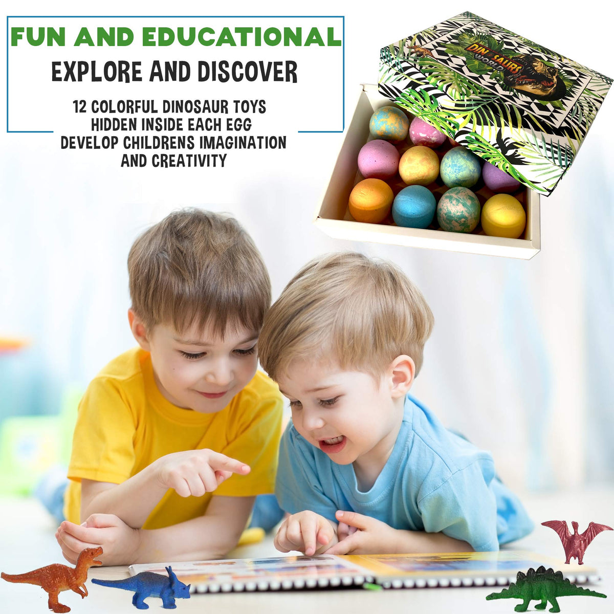 Kids enjoying bath time with colourful bath bombs