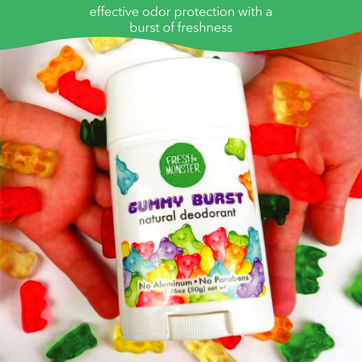 Kids enjoying outdoor play after applying Fresh Monster Deodorant