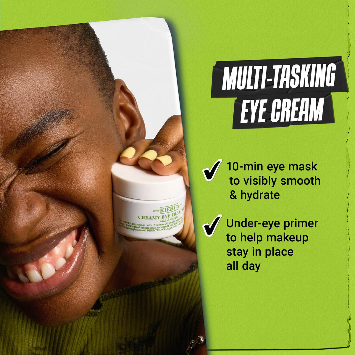 Kiehl's Avocado Eye packaging side view