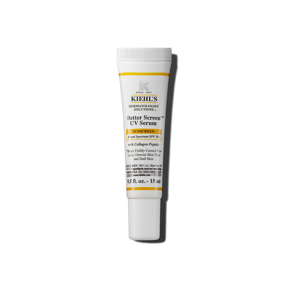 Kiehl's Better Screen UV Serum SPF 50+ front view with packaging