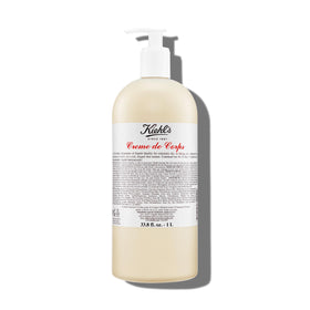 Kiehl's Crème de Corps Body Lotion 1L pump front view