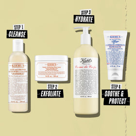 Kiehl's Creme de Corps Body Lotion 33.8oz packaging details