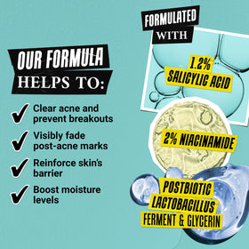 Kiehl's Expertly Clear Moisturizer application on skin
