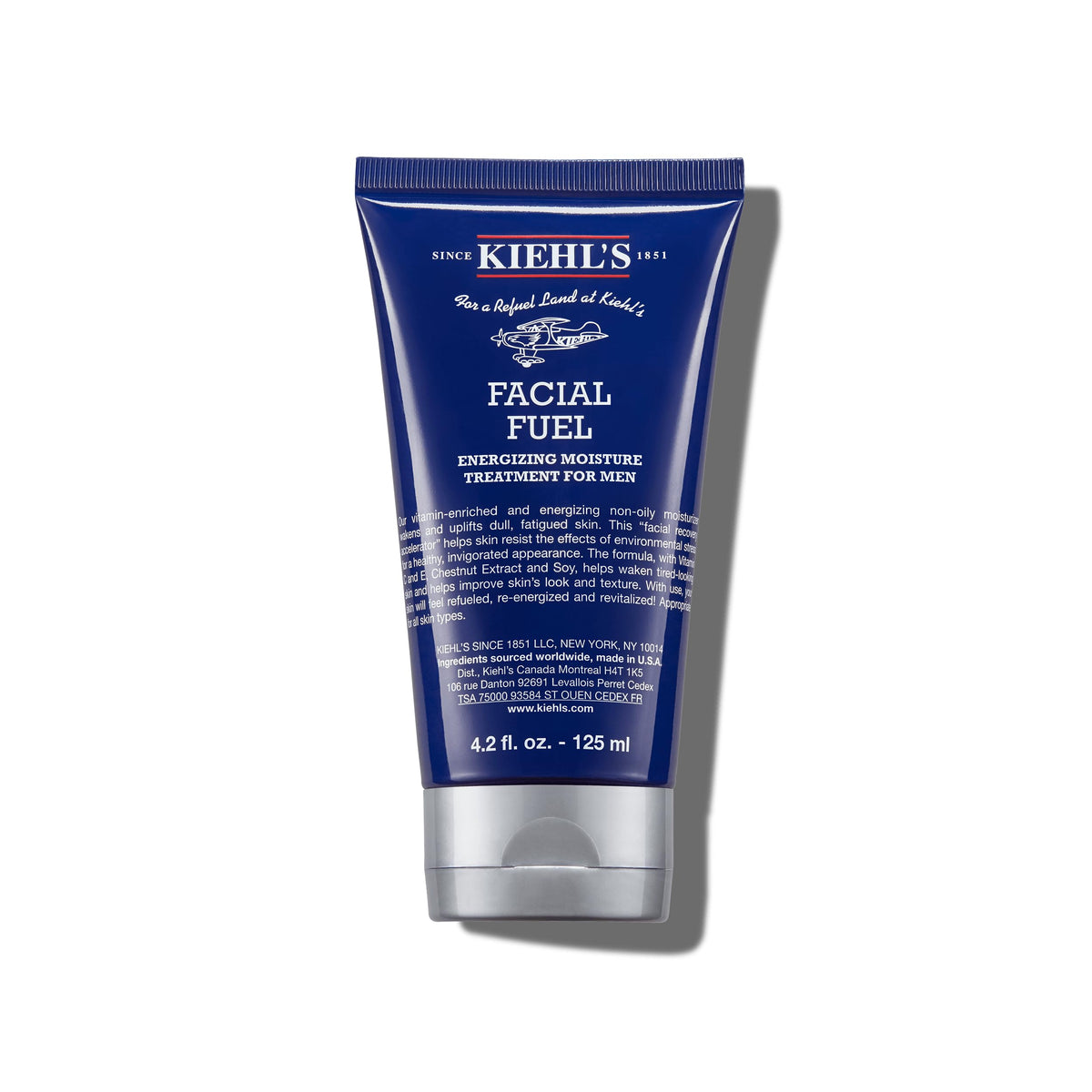 Kiehl's Facial Fuel Men's Energizing Moisturizer 4.2 fl oz front view