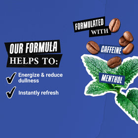 Kiehl's Facial Fuel Men's Energizing Scrub being applied on skin