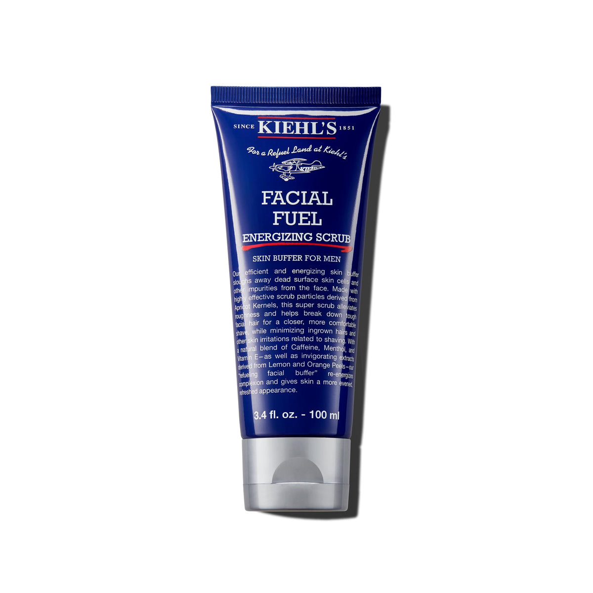 Kiehl's Facial Fuel Men's Energizing Scrub front view 100g