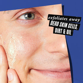 Kiehl's Facial Fuel Men's Energizing Scrub packaging side view