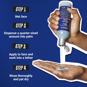 Kiehl's Facial Fuel Men's Face Wash in bathroom setting