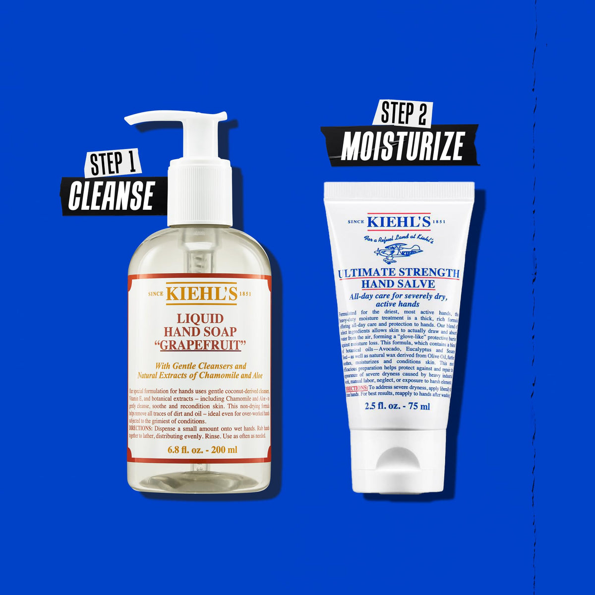 Kiehl's Ultimate Strength Hand Salve 75ml packaging