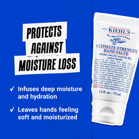 Kiehl's Ultimate Strength Hand Salve packaging side view
