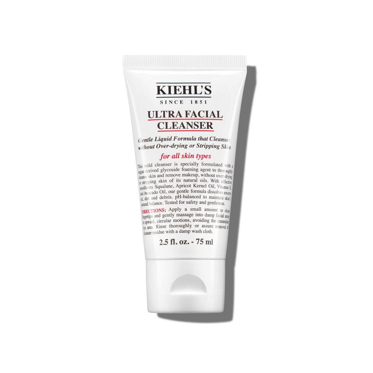 Kiehls Ultra Facial Cleanser 2.5 fl oz front view