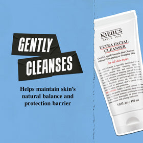 Kiehls Ultra Facial Cleanser 2.5 fl oz with avocado oil ingredients