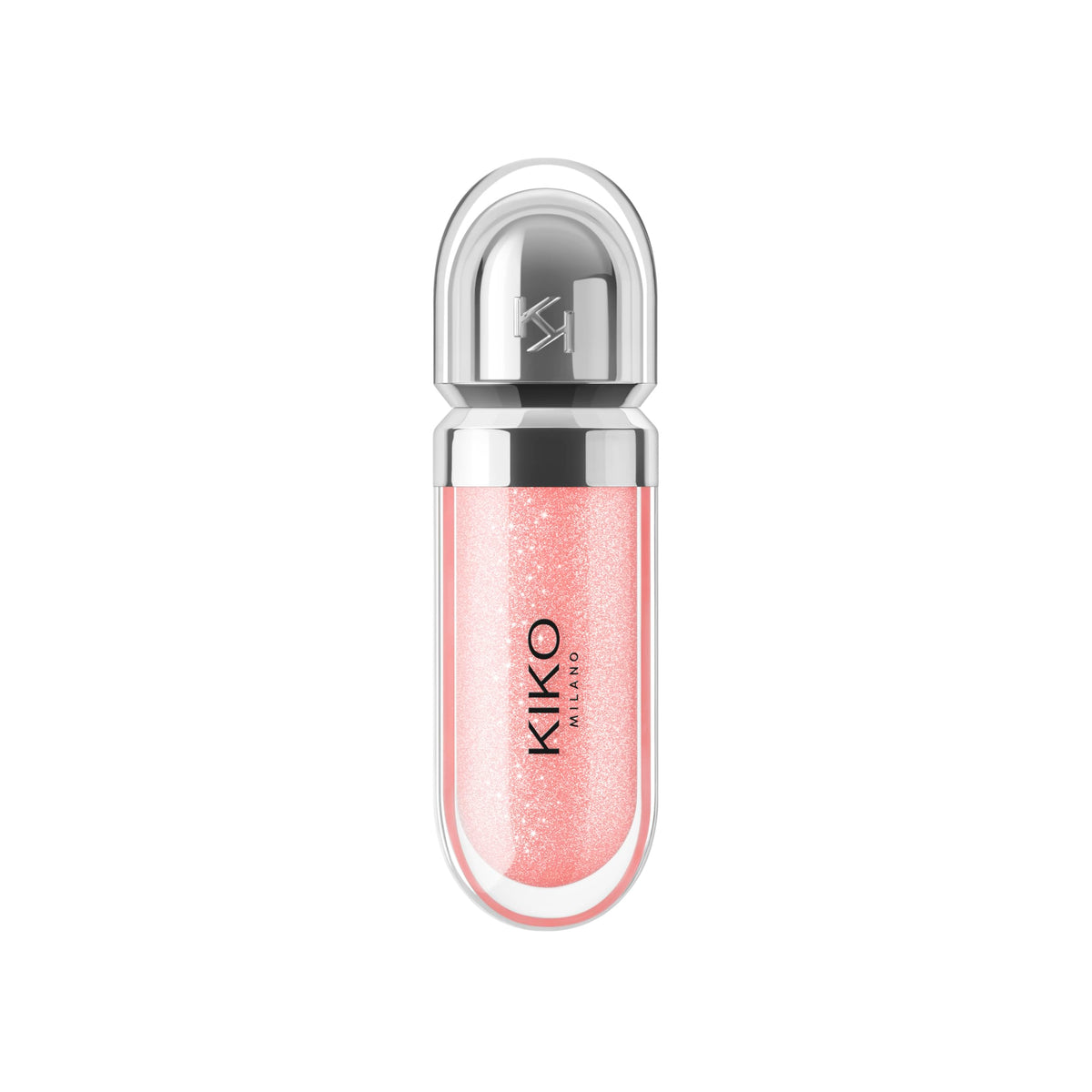 Kiko Milano 3D Hydra Lip Gloss 04 Pearly Peach Rose applicator