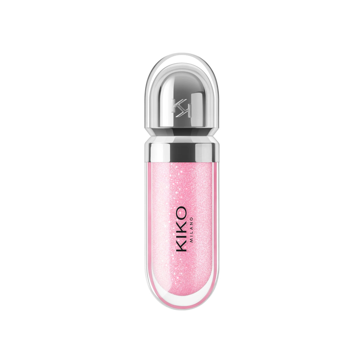 Kiko Milano 3D Hydra Lip Gloss 05 Pearly Pink applicator close-up
