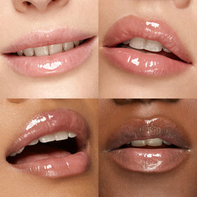 Kiko Milano 3D Hydra Lip Gloss 09 Soft Coral swatch on skin