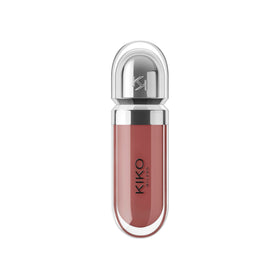 Kiko Milano 3D Hydra Lip Gloss 21 Brun Rose applicator close-up