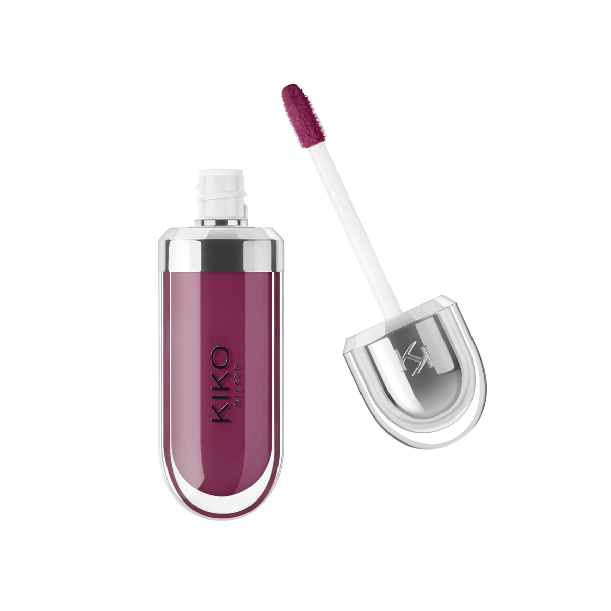 Kiko Milano 3D Hydra Lip Gloss 30 Deep Purple front view