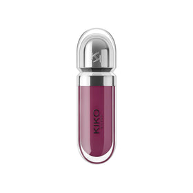 Kiko Milano 3D Hydra Lip Gloss 30 Deep Purple with wand applicator