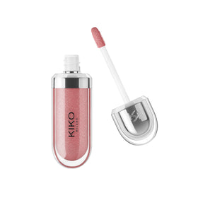 Kiko Milano 3D Hydra Lip Gloss in Pearly Warm Mauve front view