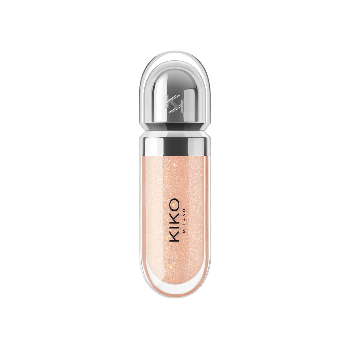 Kiko Milano 3D Hydra Lip Gloss Natural Beige with applicator