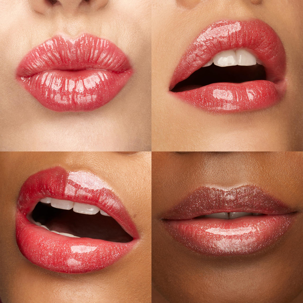 Kiko Milano 3D Hydra Lip Gloss swatch on skin
