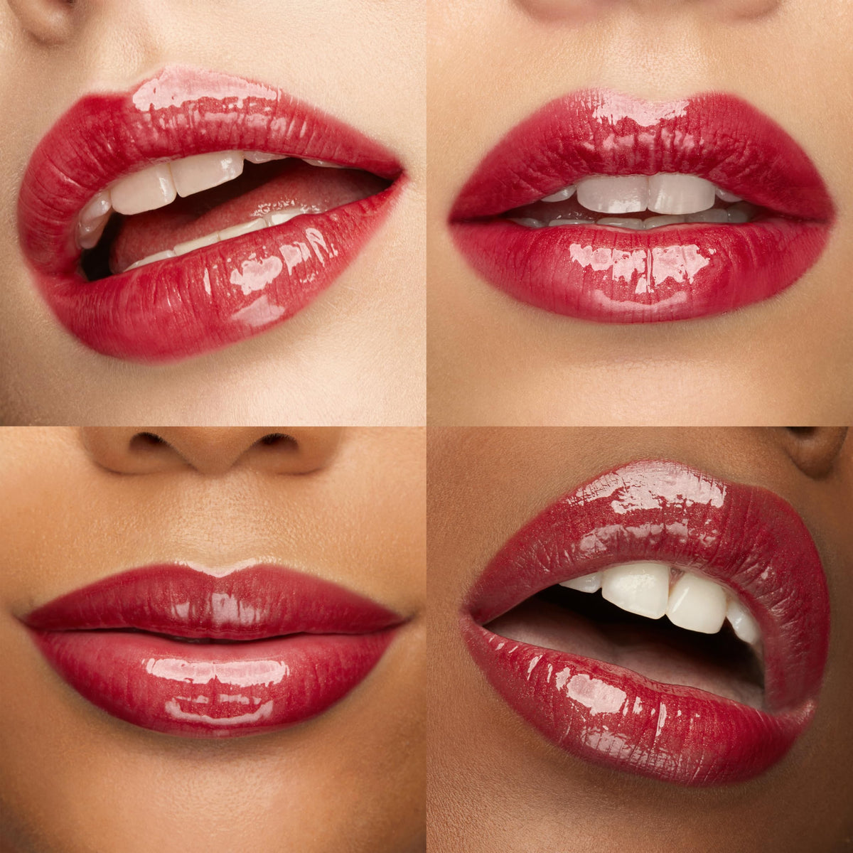Kiko Milano 3D Hydra Lip Gloss swatch on skin