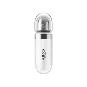 Kiko Milano 3D Hydra Lipgloss 01 wand applicator close-up