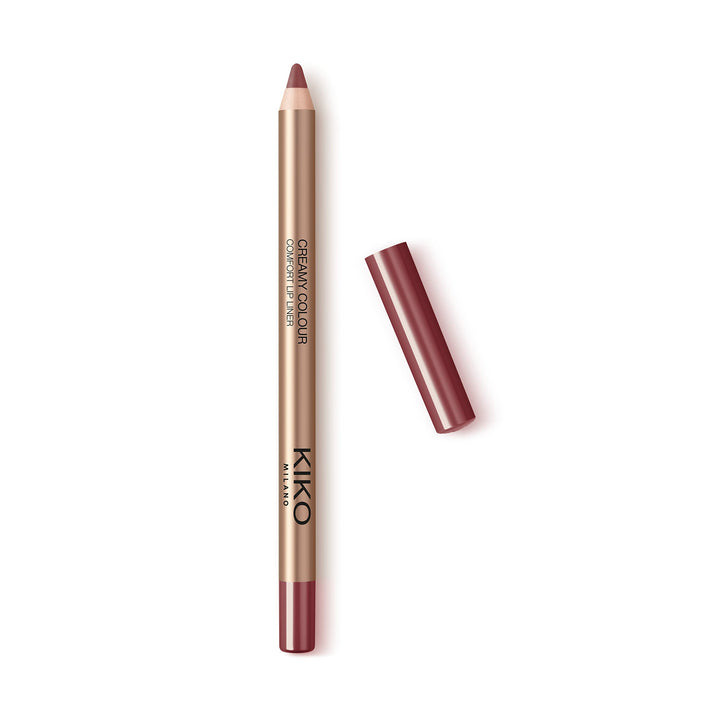 Kiko Milano Creamy Colour Comfort Lip Liner 10 front view with rich colour