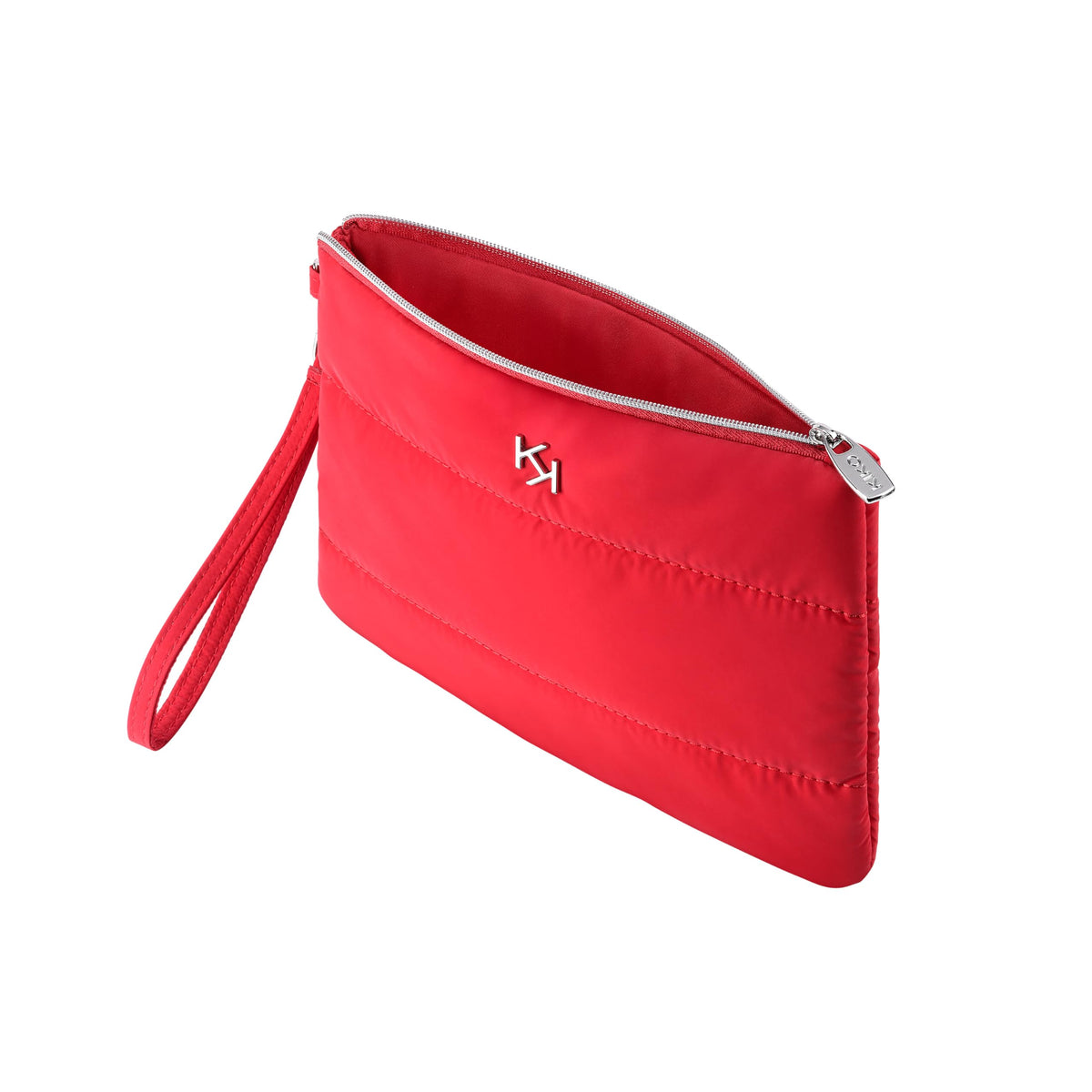 Kiko Milano fabric pouch with embossed logo