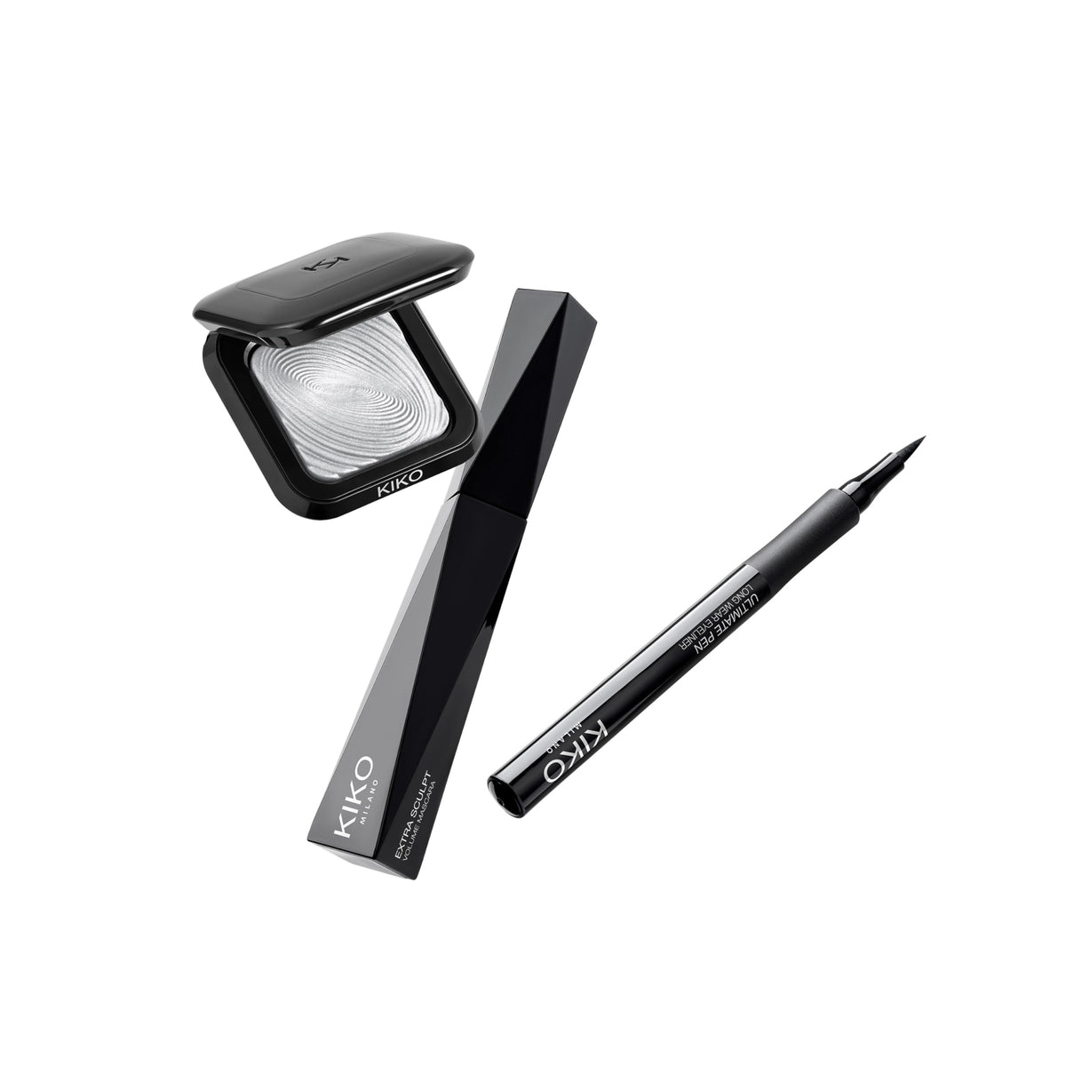 Kiko Milano metallic eyeshadow with applicator