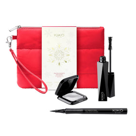 Kiko Milano Snow-Kissed Holiday Jingle Trio Eyes Gift Set front view