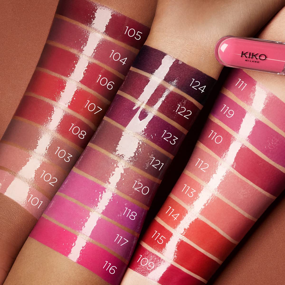 Kiko Milano Unlimited Double Touch 114 Liquid Lipstick side view
