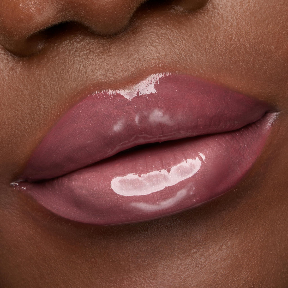 Kiko Milano Unlimited Double Touch Liquid Lipstick close-up of lip gloss