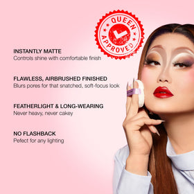 Kimchi Chic Loose Setting Powder in application