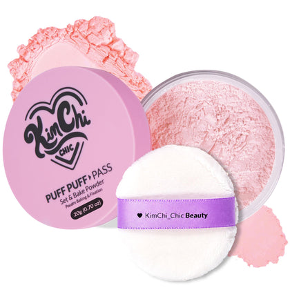 Kimchi Chic Puff Puff Pass Loose Setting Powder front view