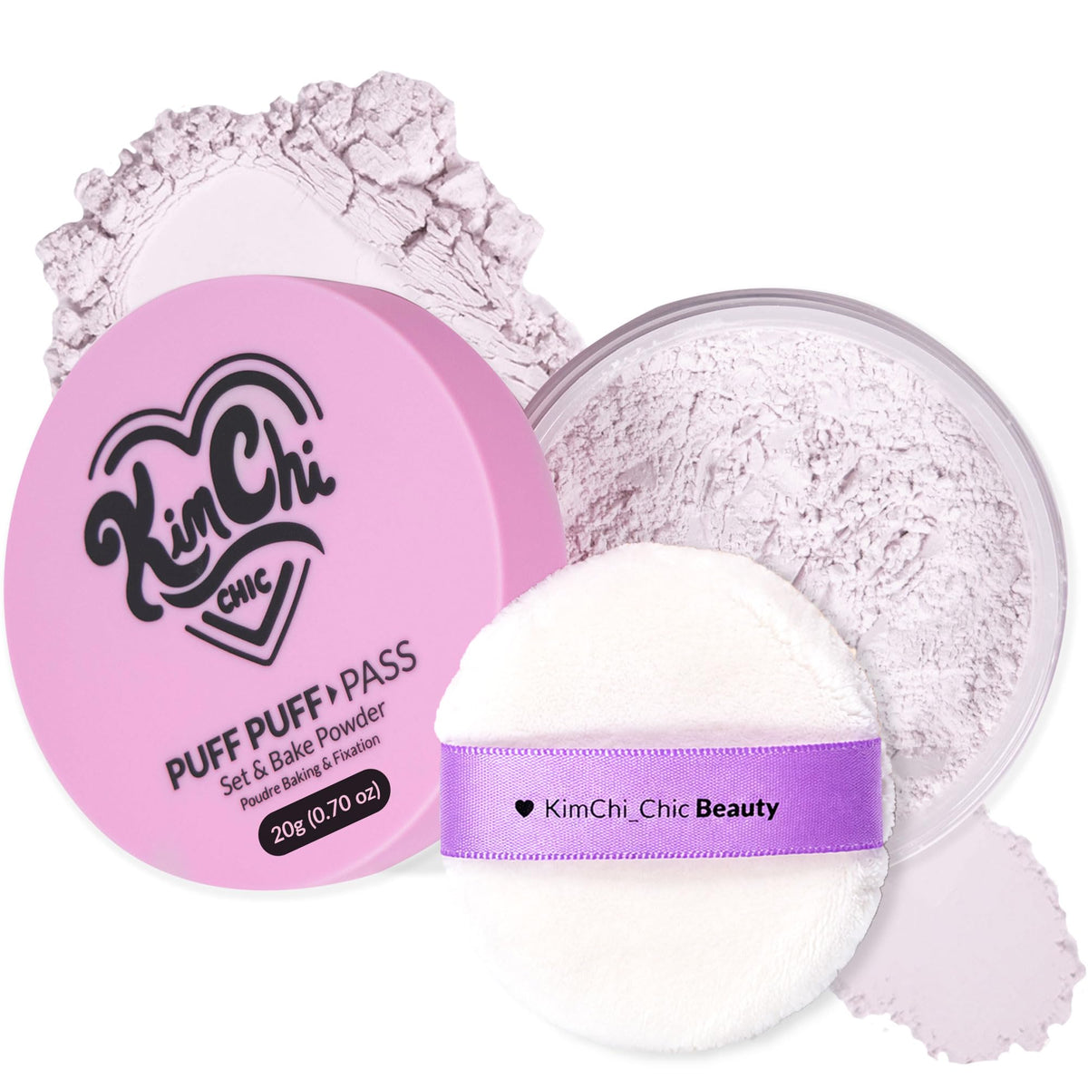 Kimchi Chic Puff Puff Pass Loose Setting Powder front view