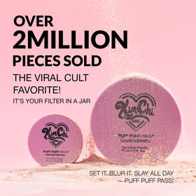 Kimchi Chic Puff Puff Pass Loose Setting Powder packaging