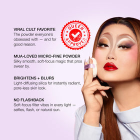 Kimchi Chic Setting Powder 109g application on skin