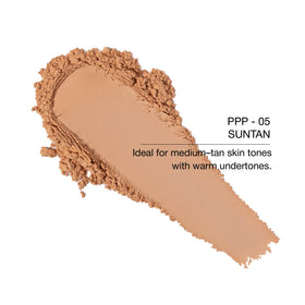 Kimchi Chic setting powder with velour puff and packaging