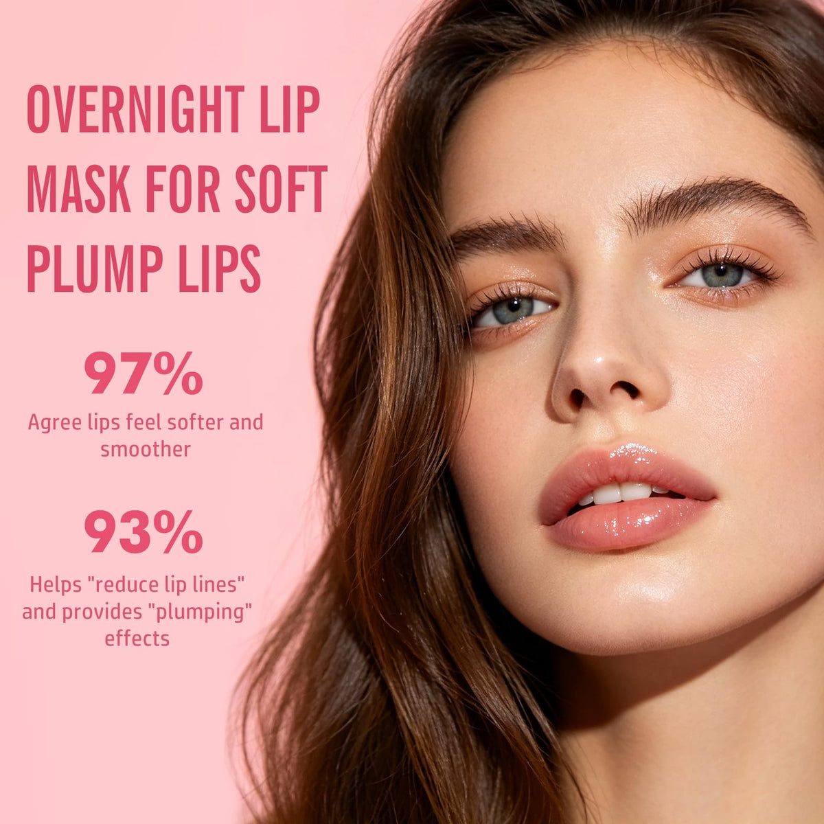KIMUSE Overnight Lip Mask beside a beauty routine setup